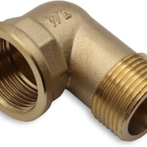 3/4" Brass Elbow